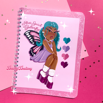 Anti-Social Butterfly Notebook
