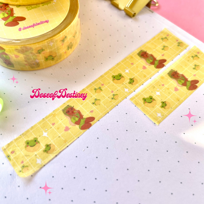 Froggy Girl Washi Tape