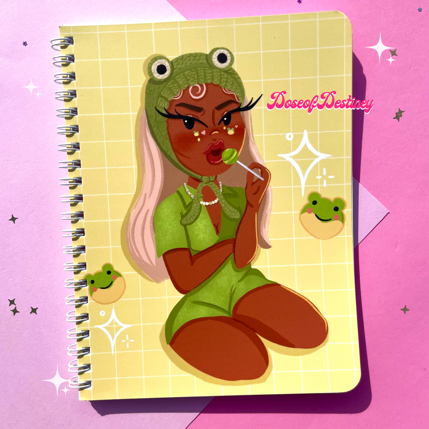 Froggy Girl Notebook